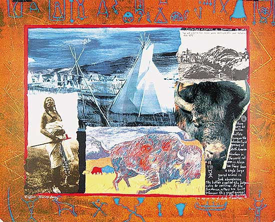 #463 ~ Poitras - Buffalo Hierophony  #A.P.