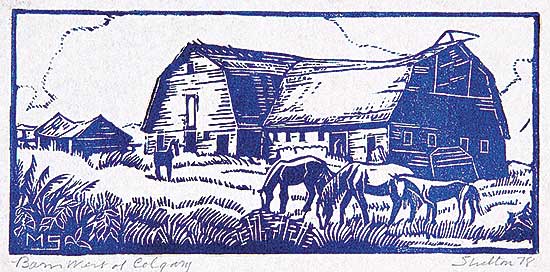 #499 ~ Shelton - Barn West of Calgary