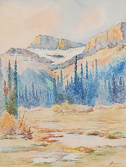 #508.2 ~ Simpson - Untitled - Mountain Pass