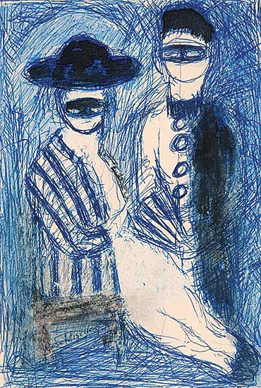 #540 ~ Wiselberg - Untitled - The Masque Ball