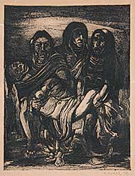 #512 ~ Sokol - Mexican Peasant Women Burying Their Dead