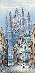 #534 ~ Wallis - Untitled - Cathedral at Beauvais