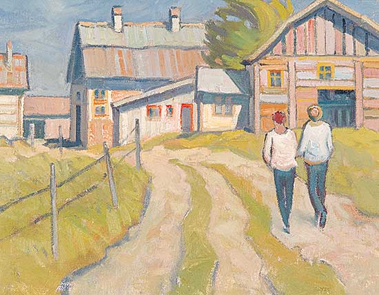 #34 ~ Glyde - Farm Buildings, Saanich B.C.