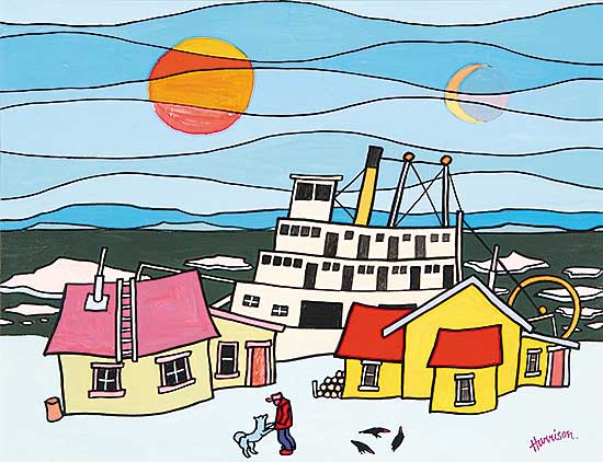 #40 ~ Harrison - The Paddle Wheeler