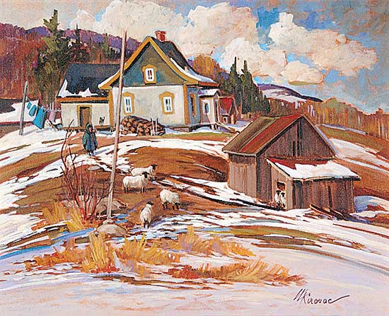 #54 ~ Kirouac - Une Belle Journee d'Avril, QC
