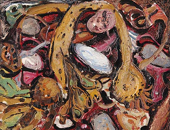 #58 ~ Lismer - Untitled - Beach Cornucopia
