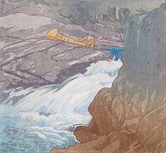 #75 ~ Phillips - Rushing River, Lake of the Woods  #39/50