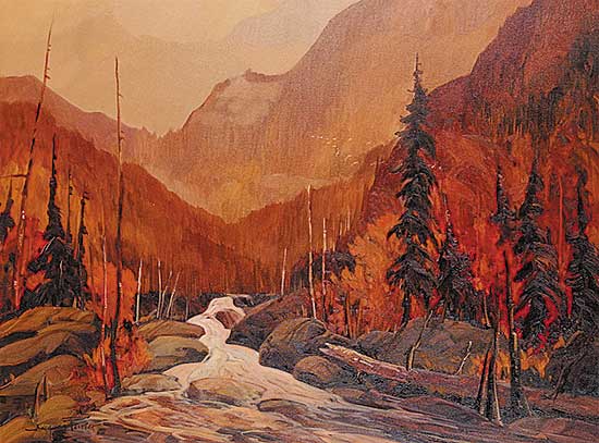 #79 ~ Poirier - Rapides en automne