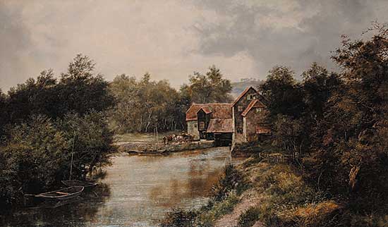 #225 ~ Howard - Untitled - The Mill on the Canal