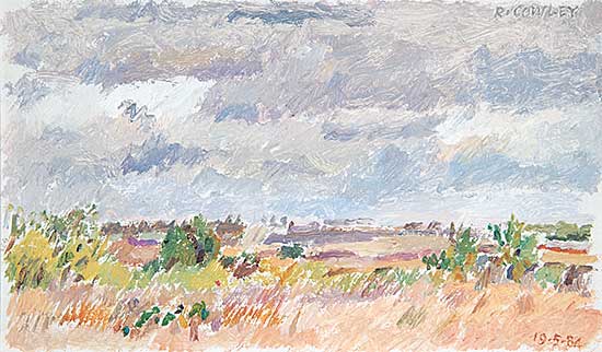 #306 ~ Cowley - Friesen Pasture and Road across the River
