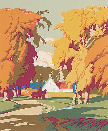 #419 ~ Casson - Untitled - Ontario Village