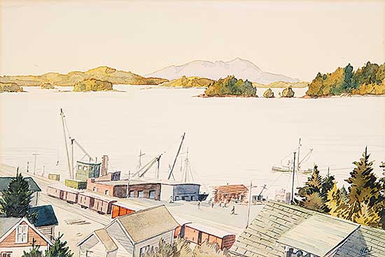 #446 ~ Jones - Prince Rupert Wharf
