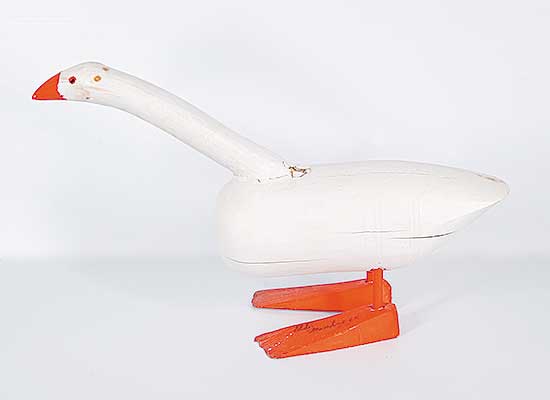 #460 ~ Mandaggio - Untitled - White Goose
