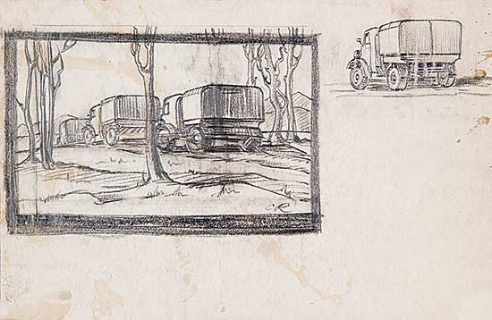 #481 ~ Robinson - Untitled - Truck Convoy