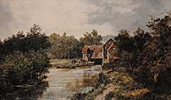 #225 ~ Howard - Untitled - The Mill on the Canal