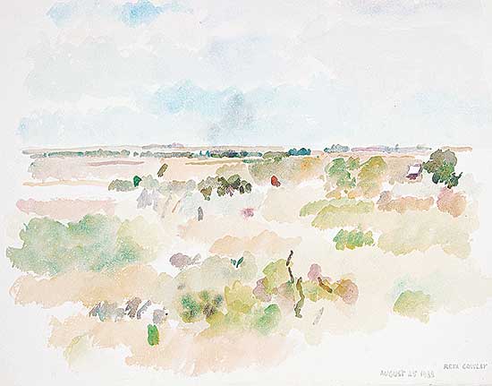 #21 ~ Cowley - East and North of Osler in Evening