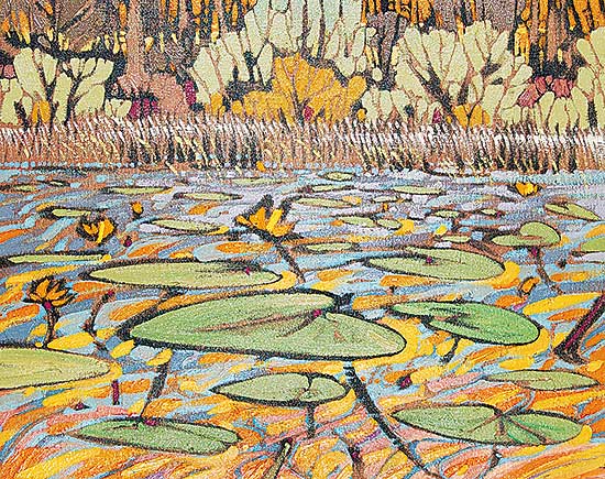 #40.1 ~ Godwin - Wild Rice, Lily Pads and Summer Breezes 9