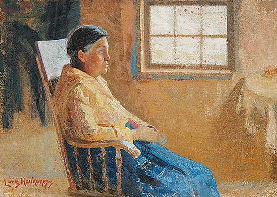 #45 ~ Haukaness - French Indian Woman from Berens Rivers Reservation, Manitoba