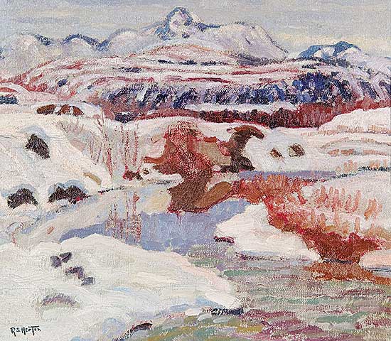 #49 ~ Hewton - Untitled - Snowy Mountains