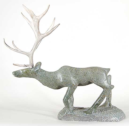 #63 ~ Pootoogook - Caribou