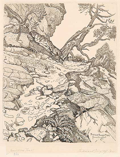 #204 ~ Burgdorff - Grand View Trail  #6/50