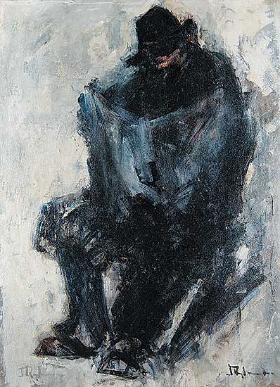 #214 ~ Rylaarsdam - Lezende Oude Man