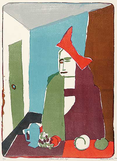 #406 ~ Bates - Woman and Still Life  #17/25