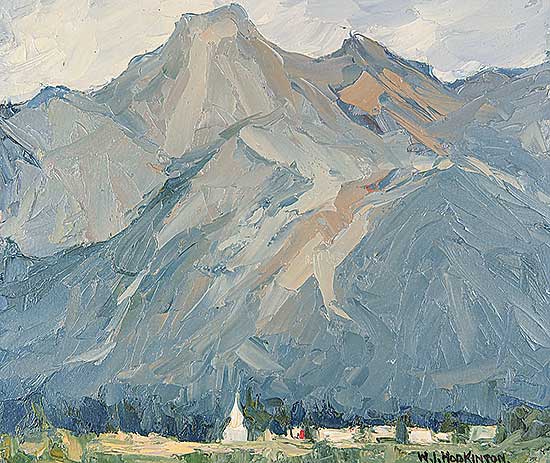 #467 ~ Hopkinson - Church at Canmore, Alta.