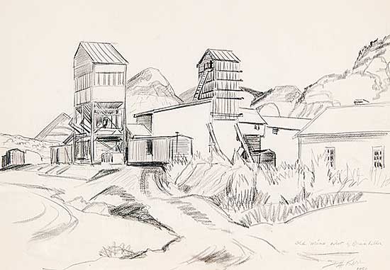 #481 ~ Kerr - Old Mine West of Drumheller