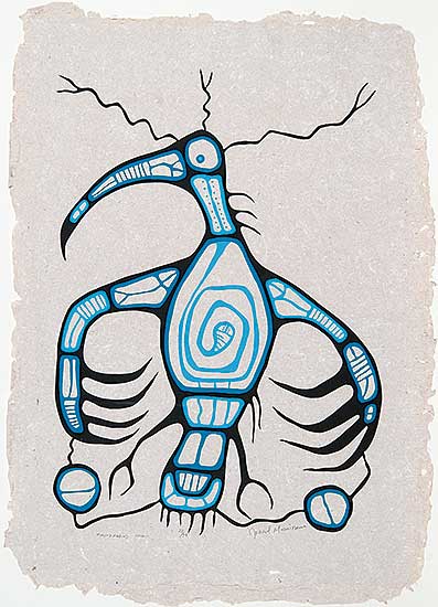 #521 ~ Morrisseau - Thunderbird Spirit  #28/78