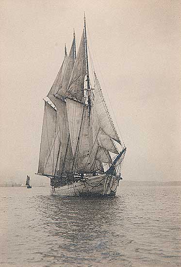 #531 ~ MacAskill - A Lone Schooner