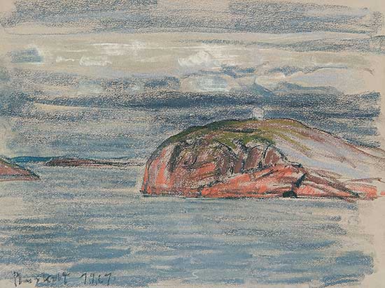 #579 ~ Plaskett - Entrance to Harrington Harbour [Labrador]