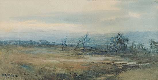 #626 ~ Wadham - Untitled - Sunrise on the Moors