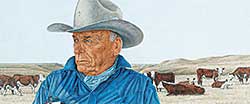 #22 ~ Cox - The Cow Boss, Bob Hale Near Finnigan, AB