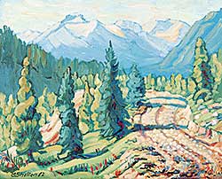 #105 ~ Shelton - Massive Range from Campground [Banff]
