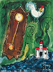 #205 ~ Chagall - Le Clocher  #70/300