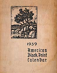 #589.1 ~ School - 1939 American Block Print Calender