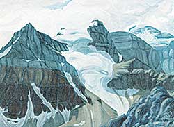 #616 ~ Thorsteinsson - Aberdeen Glacier from Mt. Fairview