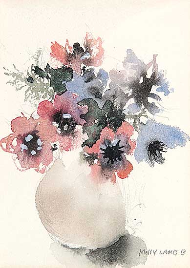 #18 ~ Bobak - Untitled - Pansies