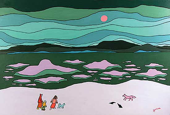 #48 ~ Harrison - Evening Ice Flows