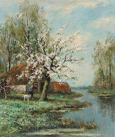 #53 ~ Hendriks - Untitled - Fruit Tree in Full Bloom