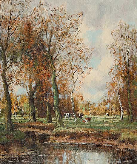 #54 ~ Hendriks - Untitled - Cattle in Pasture