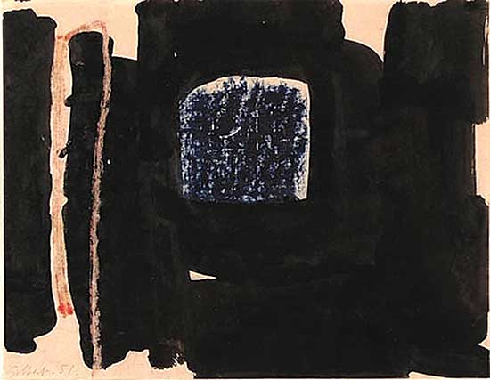 #127 ~ Siebner - Untitled - Abstract Composition