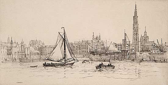 #203 ~ Armington - [Le Port d'] Anvers  #1/2 [1st state]