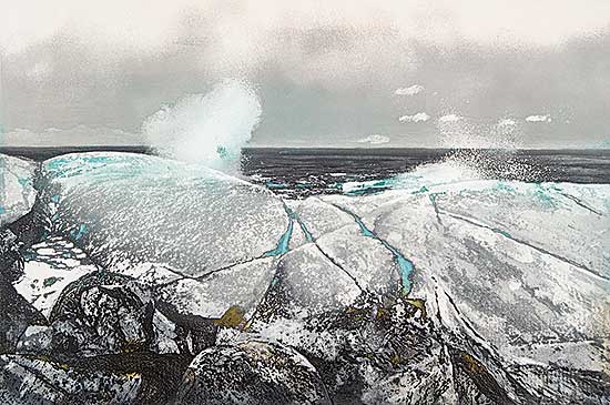 #207 ~ Bartram - March Ice #2 Nova Scotia  #50/50