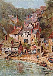 #146 ~ Wilkinson - Untitled - Fishing Village