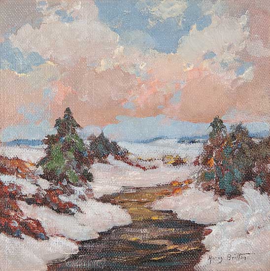 #13.1 ~ Britton - Evening Clouds, N.B.