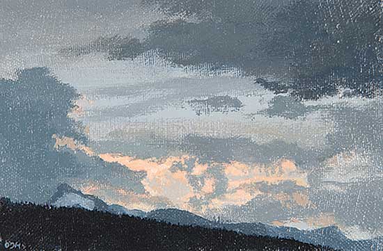 #38 ~ Hawkins - Sunset over Cooper