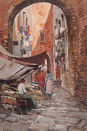 #86 ~ Pasini - Untitled - Market Day