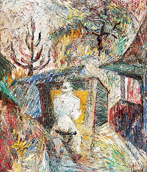 #97 ~ Reid - Untitled - The Artist at Her Easel